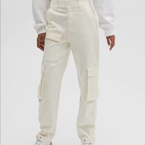 aritzia tna workwear black pant